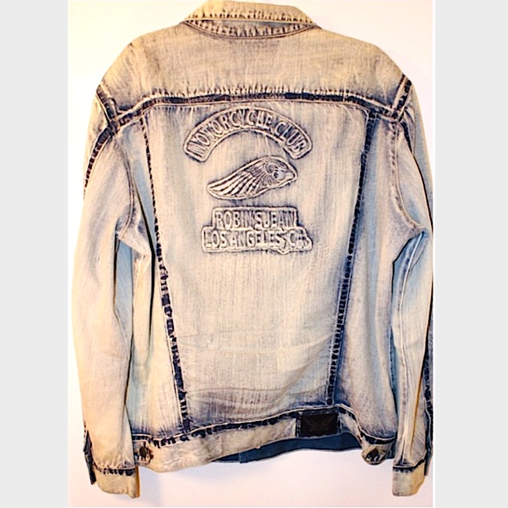 Robin's Jean Men jacket Designer 2XL - Picture 3 of 6